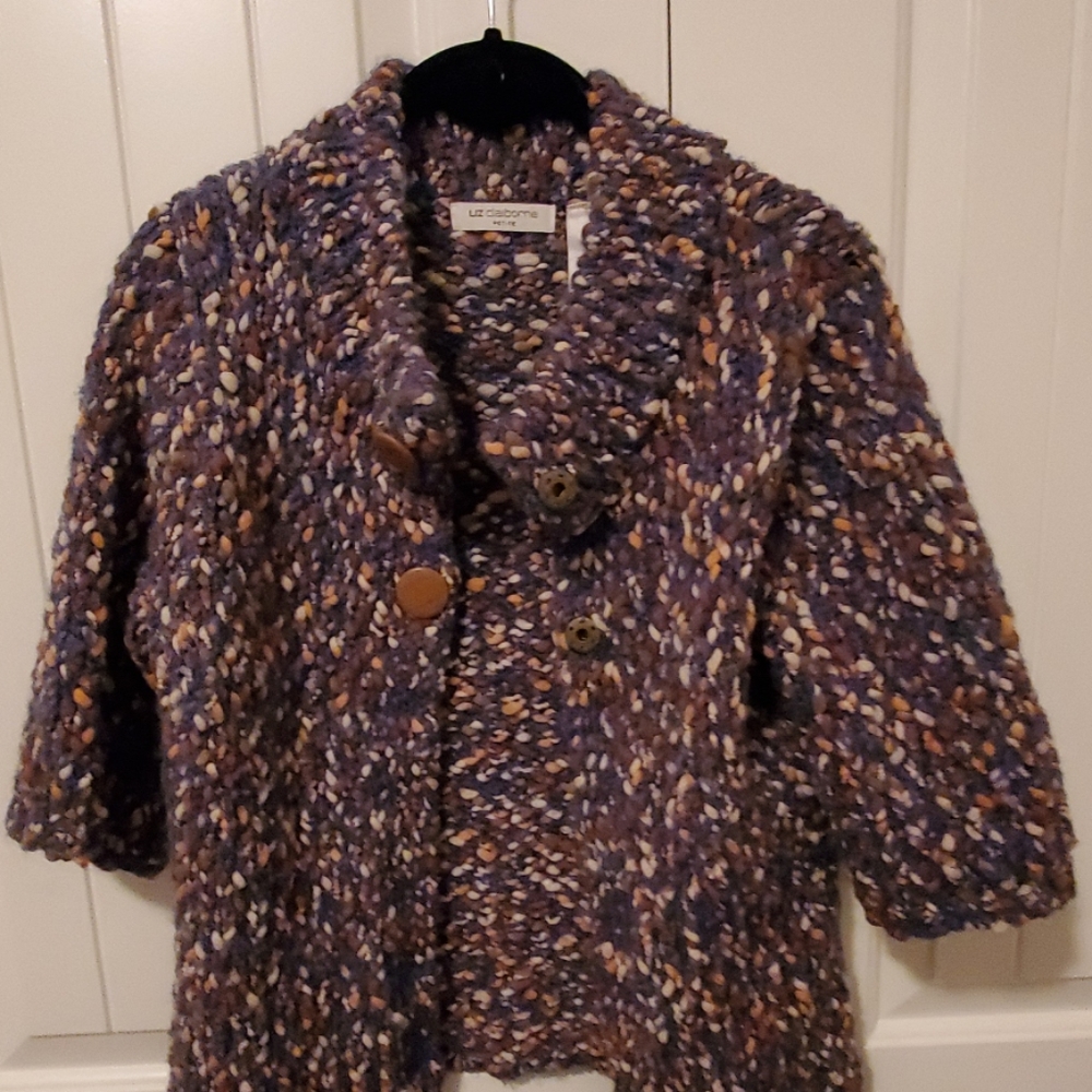 Knitted cloak